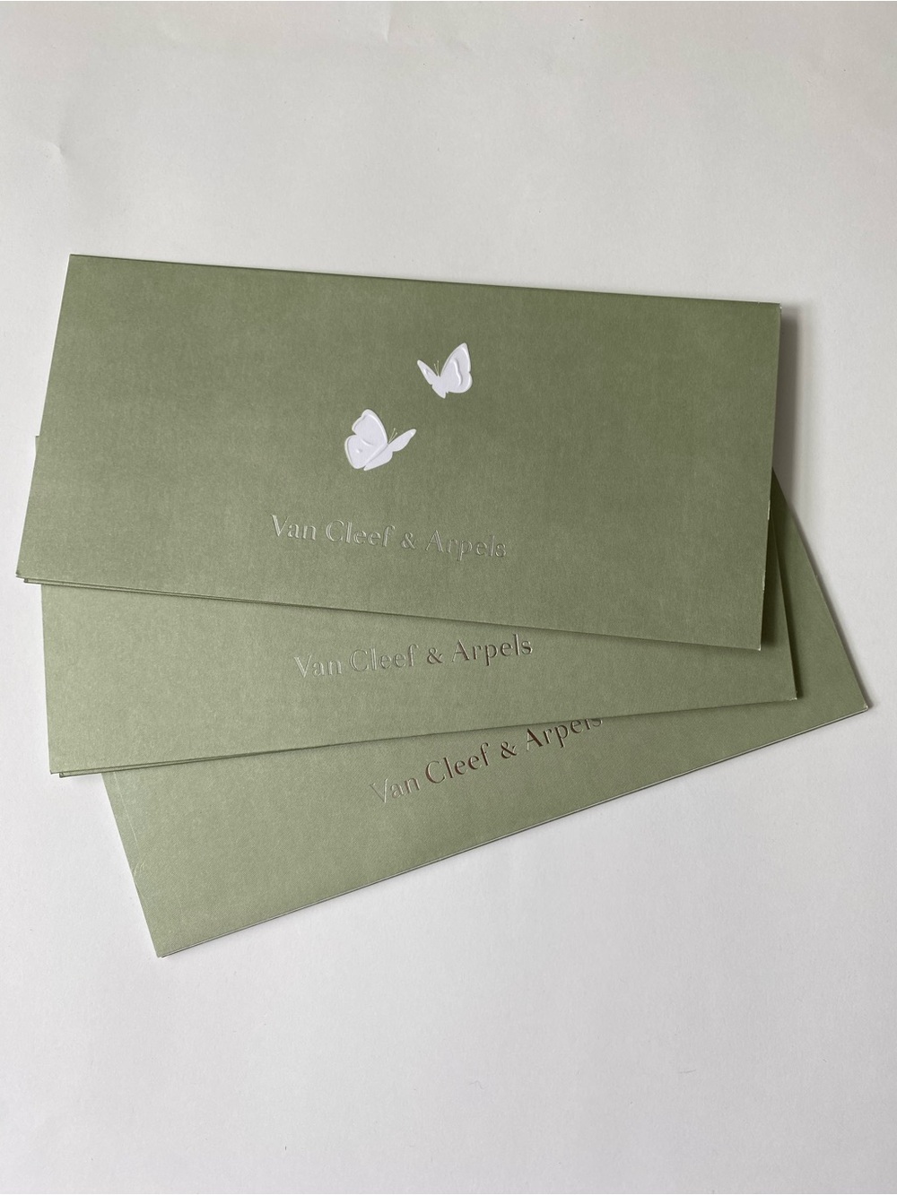 Van Cleef and Arpels Empty envelopes